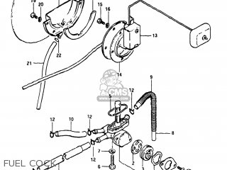 FUEL COCK - XN85D 1983 (D) USA (E03)