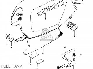 FUEL TANK - XN85D 1983 (D) USA (E03)