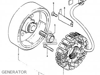 GENERATOR - XN85D 1983 (D) USA (E03)