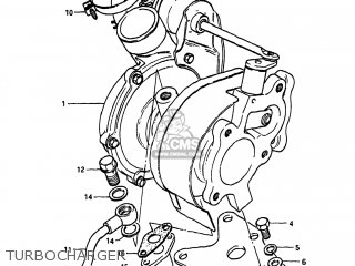 TURBOCHARGER - XN85D 1983 (D) USA (E03)