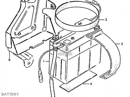 BATTERY - ZR50K 1981 (X) (E22)
