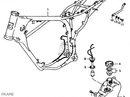 FRAME - ZR50K 1981 (X) (E22)
