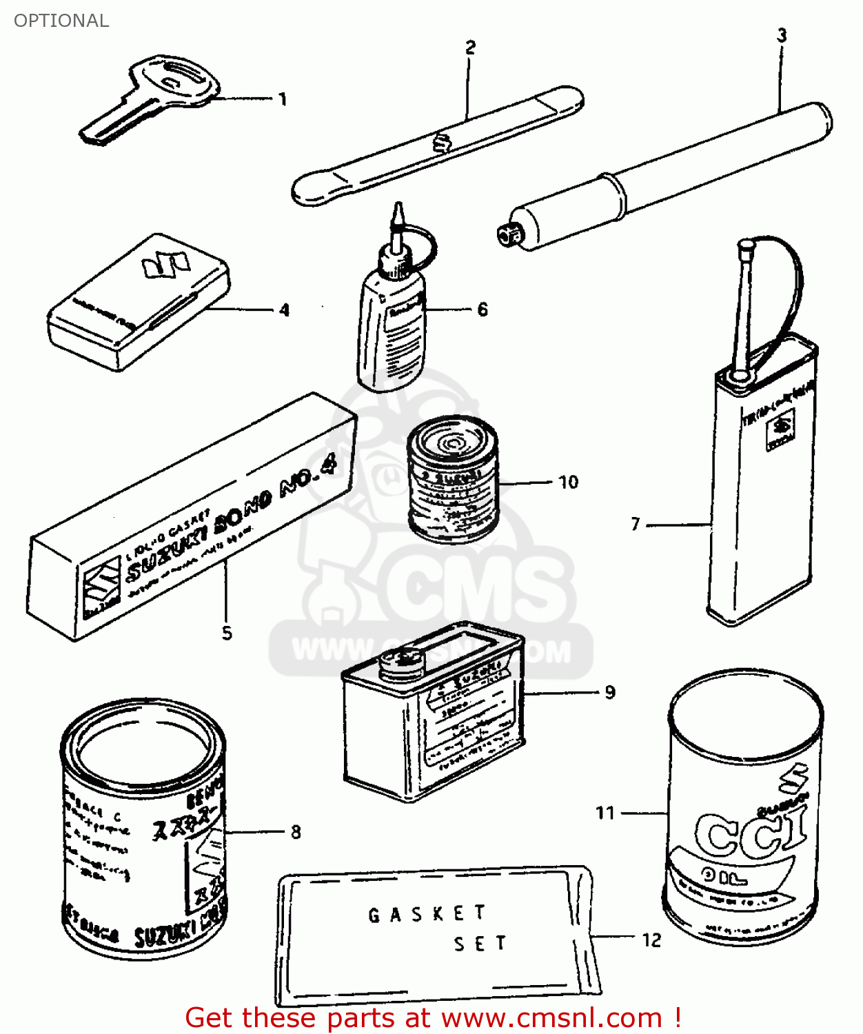 OPTIONAL ZR50KE 1981 (X) (E02 E16 E22 E41)