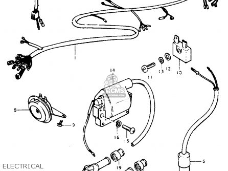 ELECTRICAL - ZR50KE 1981 (X) (E02 E16 E22 E41)