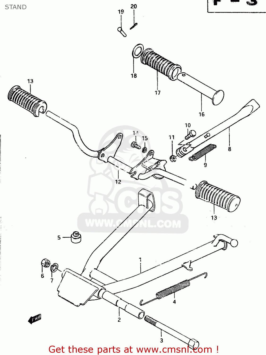 STAND ZR50SK 1982 (X) (E02 E16 E17 E21 E41)