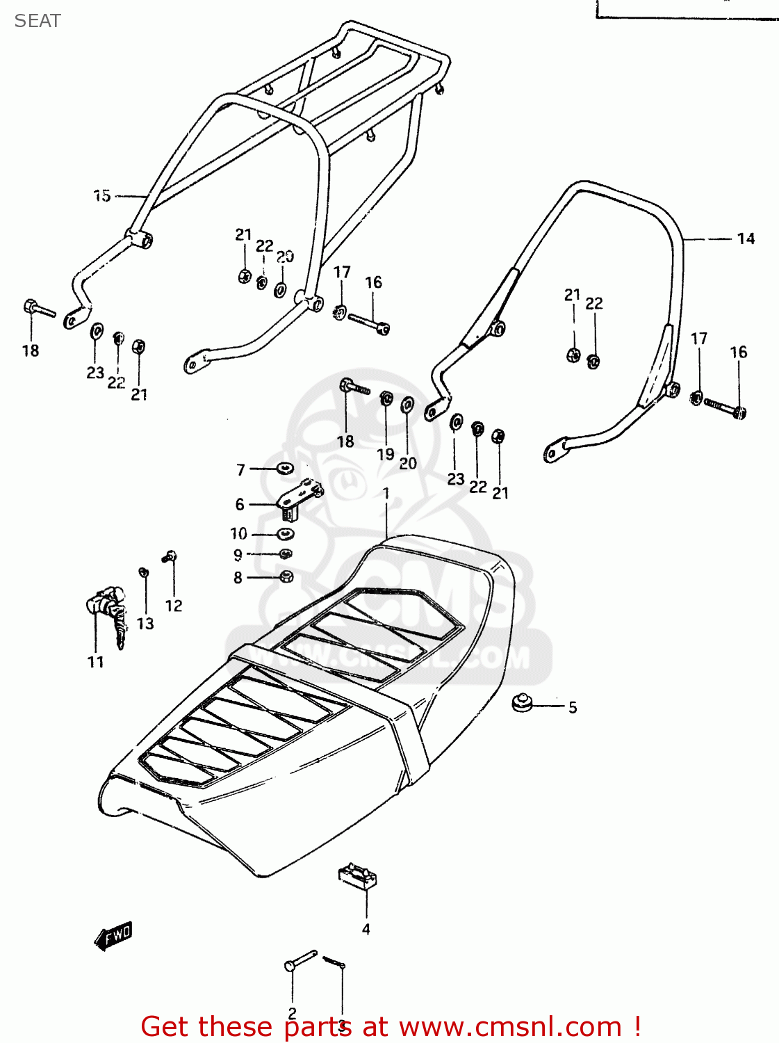 SEAT ZR50SK 1982 (X) (E02 E16 E17 E21 E41)