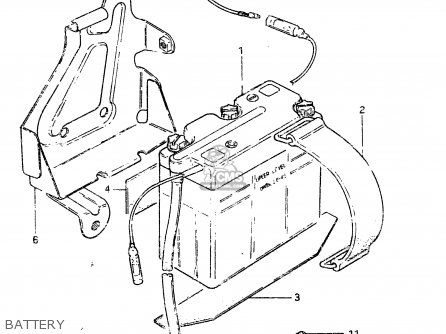 BATTERY - ZR50SK 1982 (X) (E02 E16 E17 E21 E41)