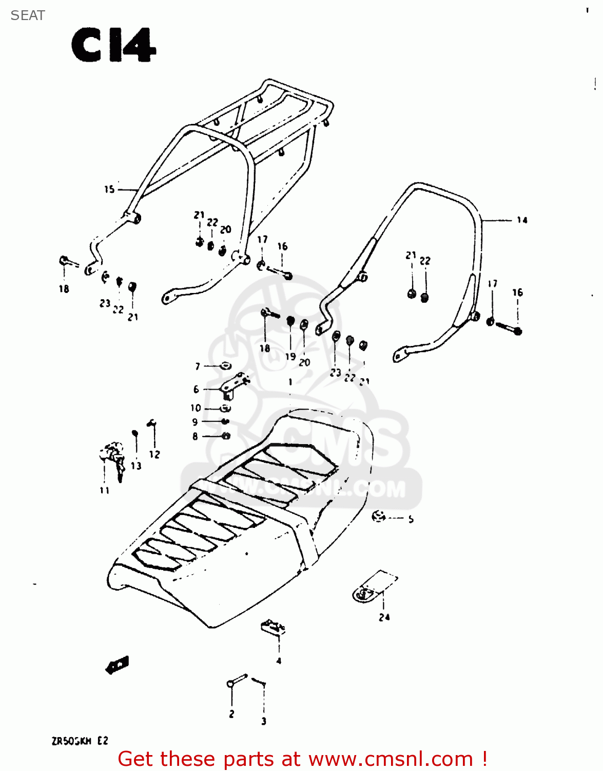 SEAT ZR50SK 1984 (E) (E02 E16 E21)