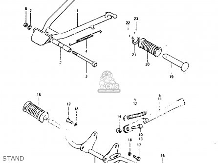 STAND - ZR50SK 1984 (E) (E02 E16 E21)