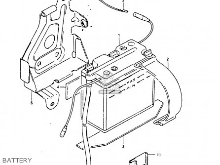 BATTERY - ZR50SK 1987 (H) (E02 E16 E21)