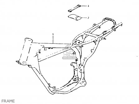 FRAME - ZR50SK 1987 (H) (E02 E16 E21)