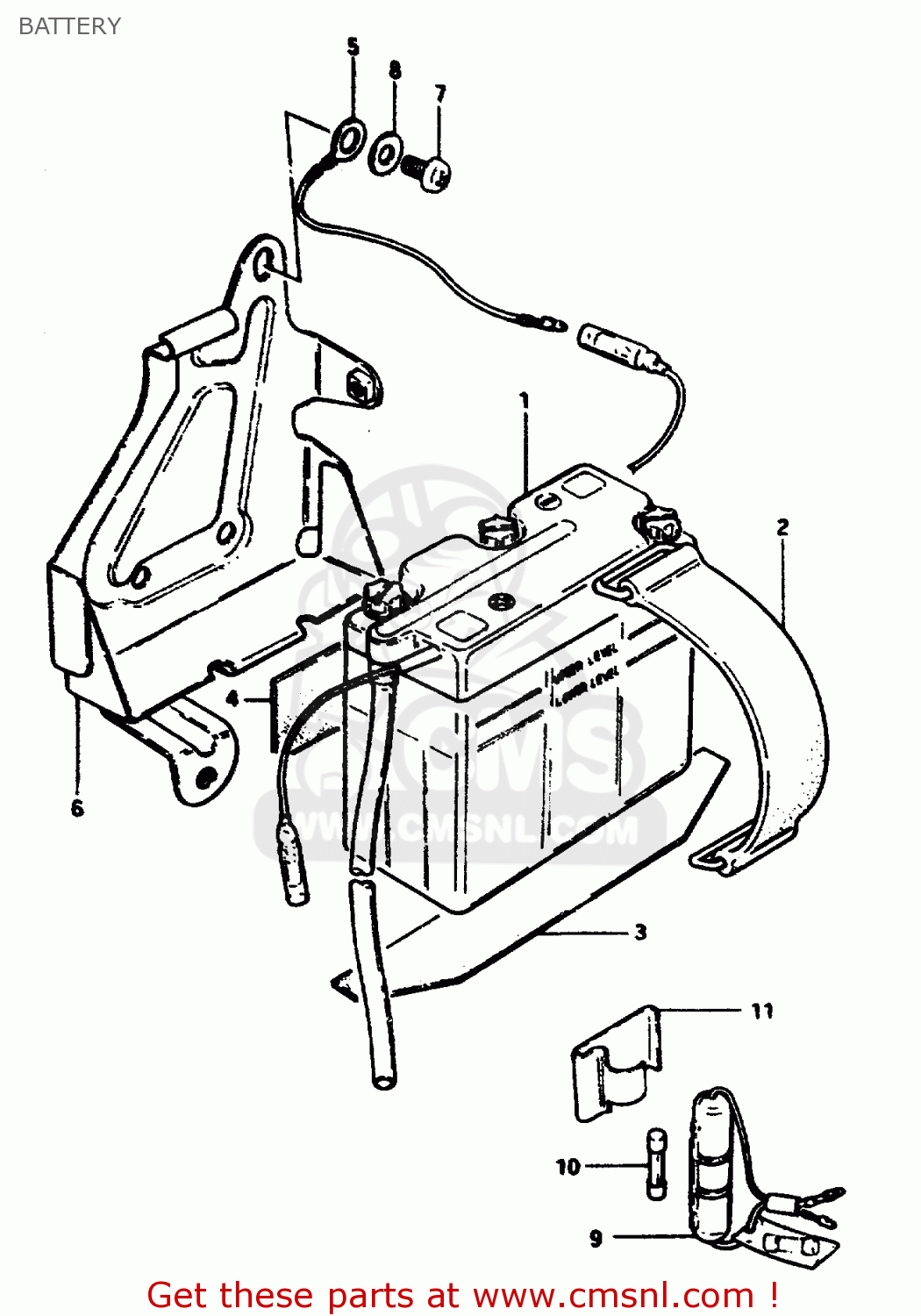 BATTERY ZR50SLK 1981 (X) (E02 E21)