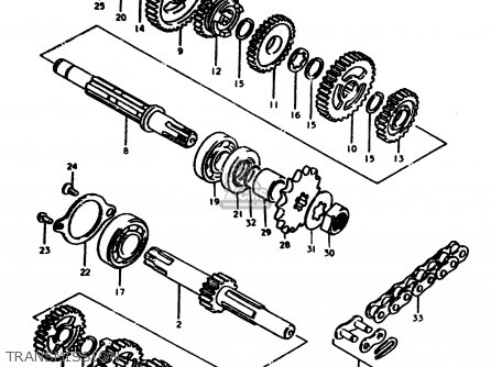 TRANSMISSION - ZR50SLK 1981 (X) (E02 E21)