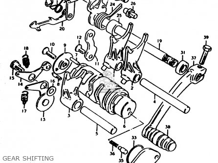 GEAR SHIFTING - ZR50SLK 1981 (X) (E02 E21)