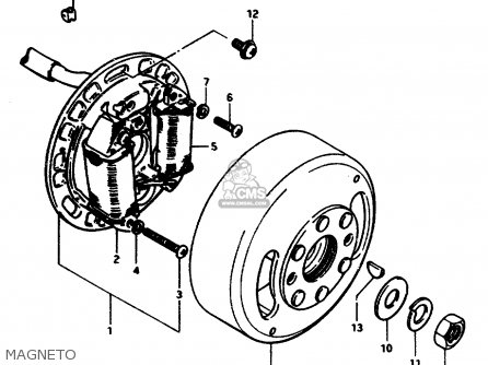 MAGNETO - ZR50SLK 1981 (X) (E02 E21)