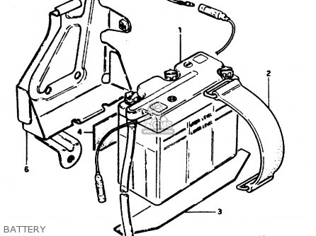 BATTERY - ZR50SLK 1981 (X) (E02 E21)