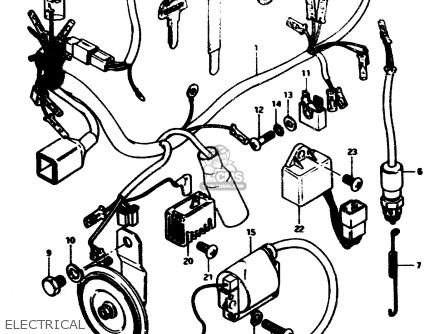 ELECTRICAL - ZR50SLK 1981 (X) (E02 E21)