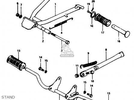 STAND - ZR50SLK 1981 (X) (E02 E21)