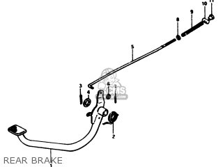 REAR BRAKE - ZR50SLK 1981 (X) (E02 E21)
