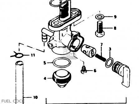 FUEL COCK - ZR50SLK 1981 (X) (E02 E21)