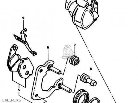 CALIPERS - ZR50SLK 1981 (X) (E02 E21)