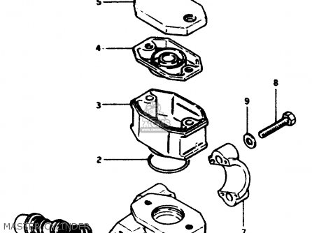 MASTER CYLINDER - ZR50SLK 1981 (X) (E02 E21)