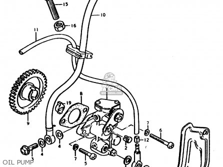OIL PUMP - ZR50SLK 1981 (X) (E02 E21)