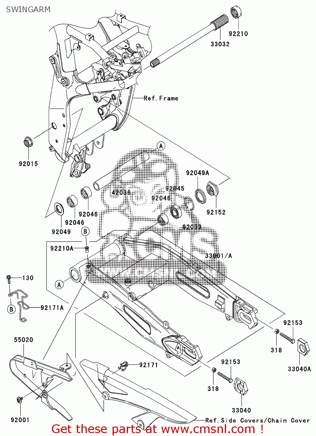 Kawasaki BOLT-FLANGED,6X20 130AA0620 Kawasaki BOLT-FLANGED,6X20 130AA0620