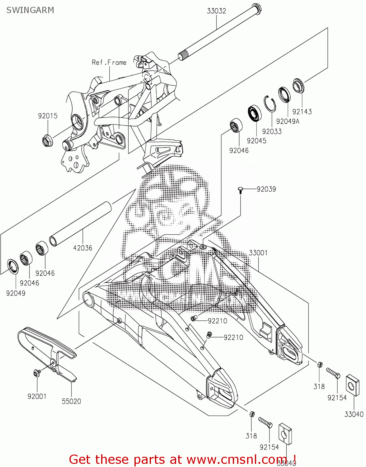 Kawasaki BOLT,8X40 921540288 Kawasaki BOLT,8X40 921540288