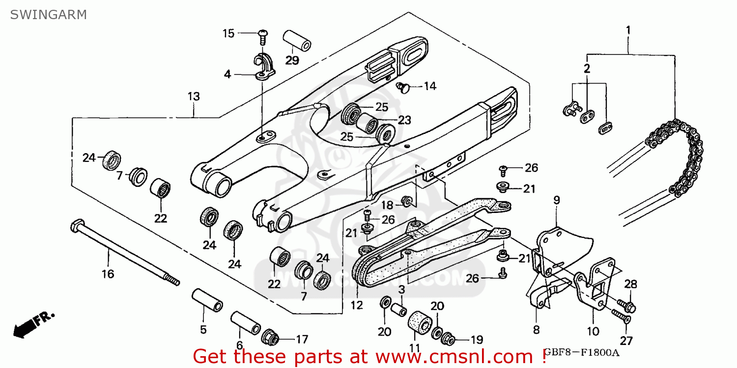 40530GBFK11 Chain,drive Rk420 Honda buy the 40530GBFK11 at CMSNL