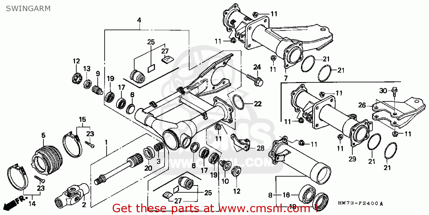 Honda PIPE ASSY,L HOUSI 52300HM7A00 Honda PIPE ASSY,L HOUSI 52300HM7A00