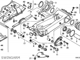 SWINGARM SUB ASSY SWINGARM SUB ASSY