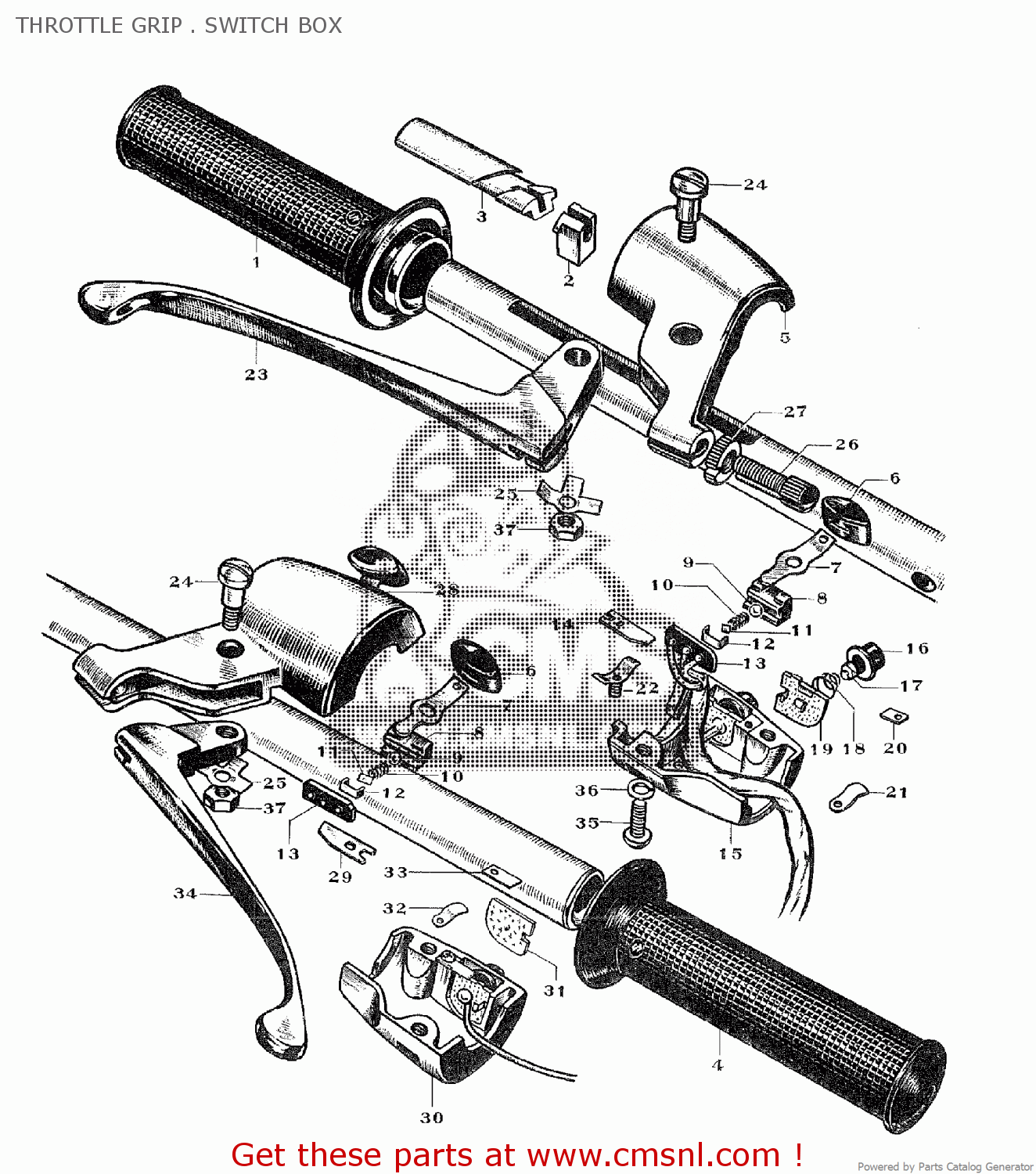 TB5716 Throttle Sliding Piece Suzuki buy the TB5716 at CMSNL
