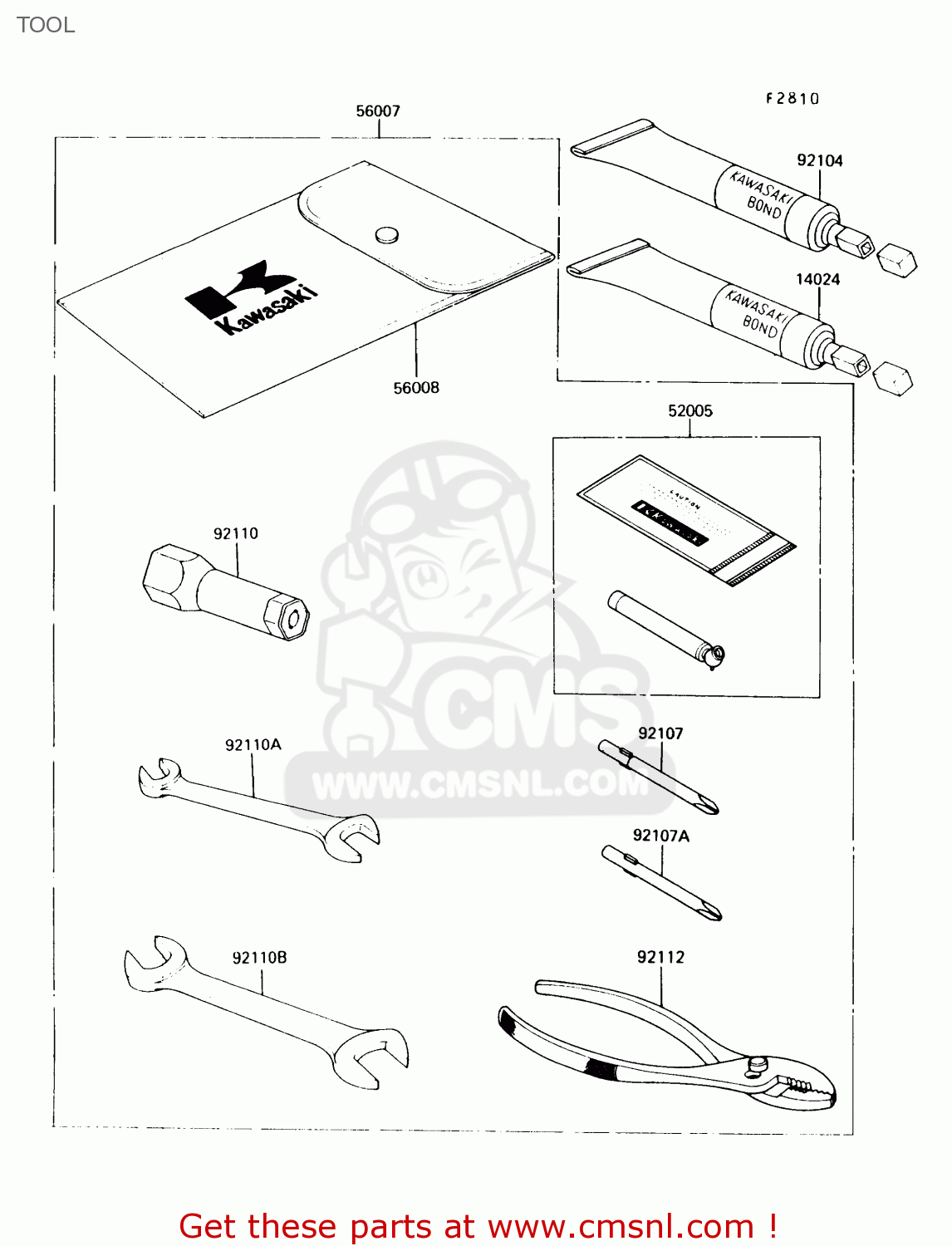 Toolkit for klf220 a3a 1990 australia order at cmsnl