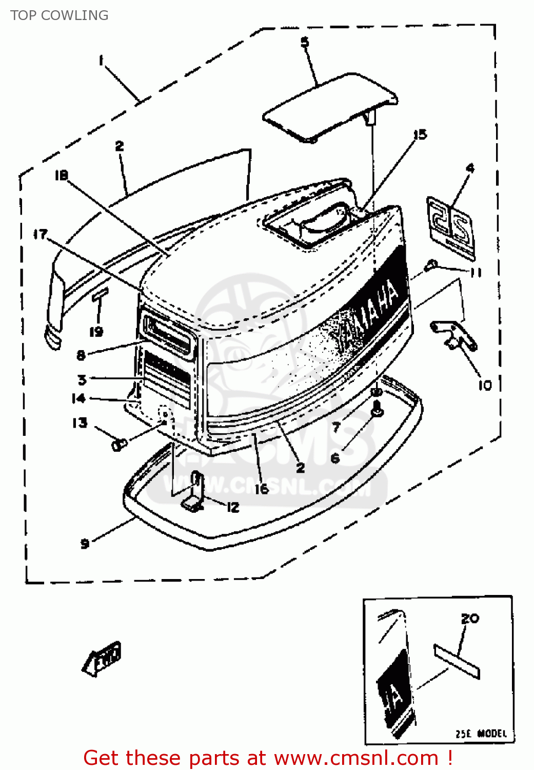 6E04419110 Indicator,shift Yamaha buy the 6E04419110 at CMSNL
