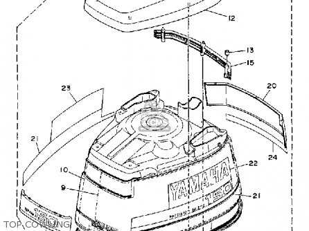 TOP COWLING ASSY for L150/200TRQ 1992 - order at CMSNL