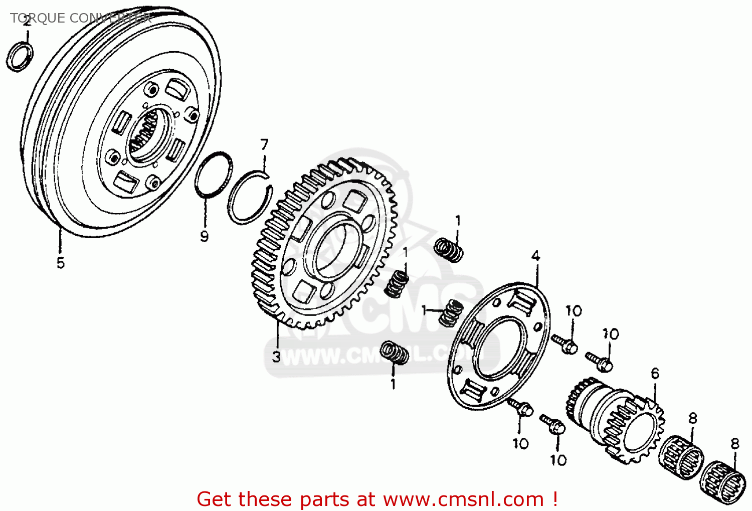 26200417010 Converter,torque Honda buy the 26200417010 at CMSNL