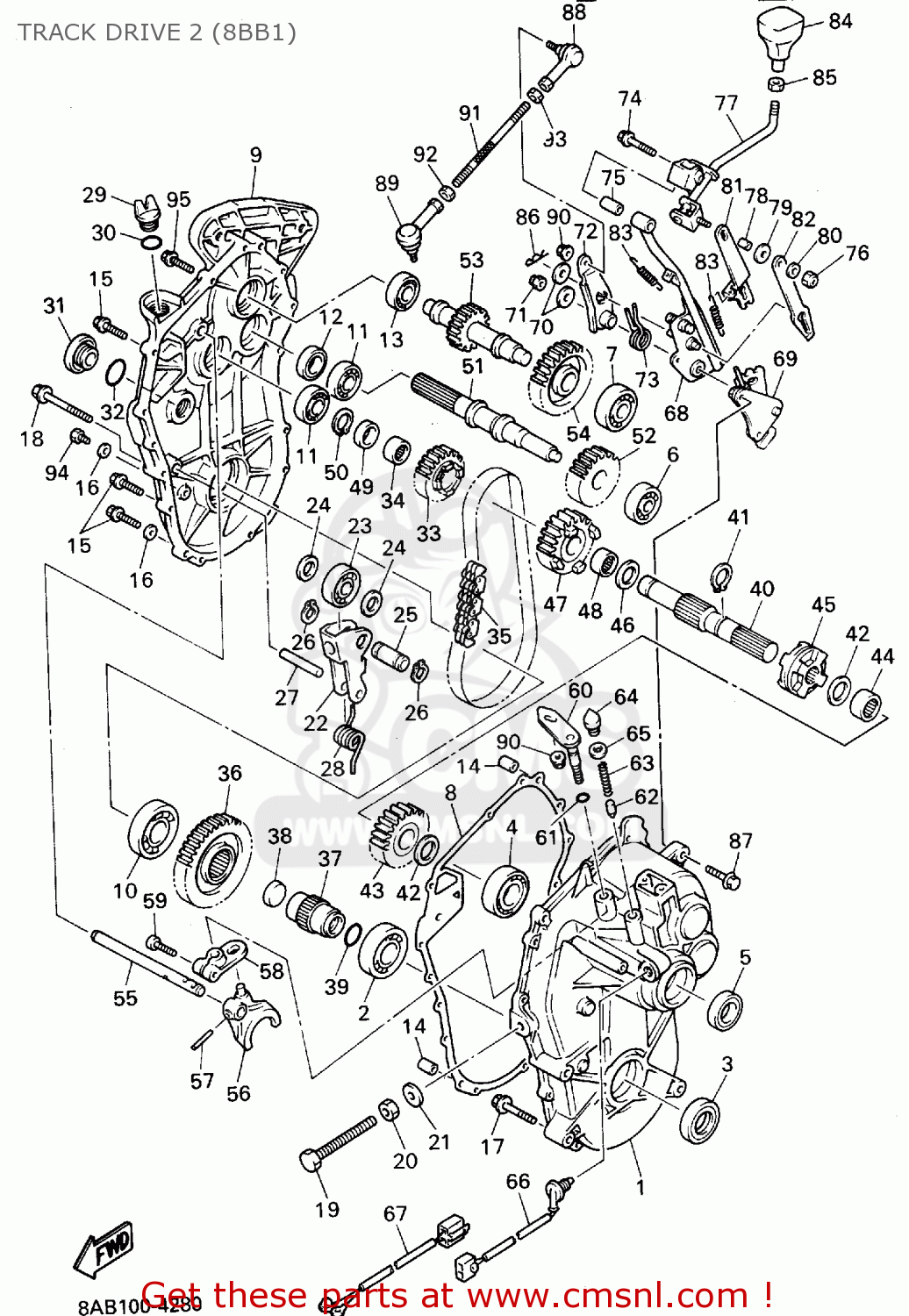 8BB1817200 Guide, Shift Yamaha buy the 8BB1817200 at CMSNL