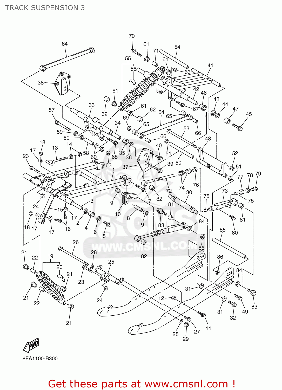 Yamaha COLLAR 9038725005 Yamaha COLLAR 9038725005