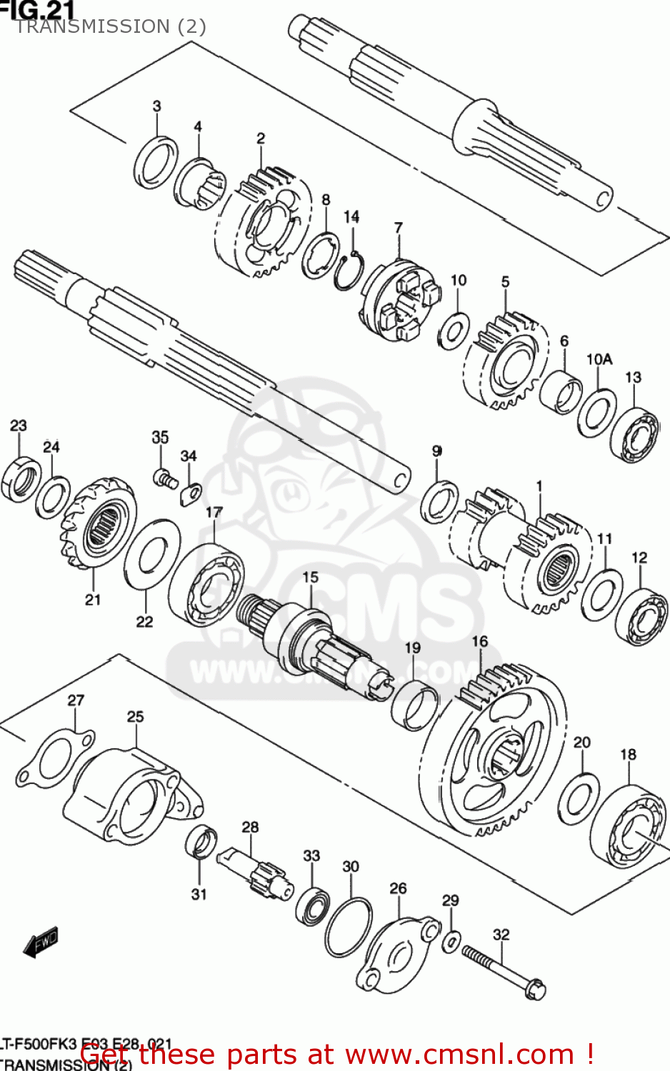 Suzuki SHIM SET,SECONDARY DRIVE BEVEL 2493519810 Suzuki SHIM SET,SECONDARY DRIVE BEVEL 2493519810