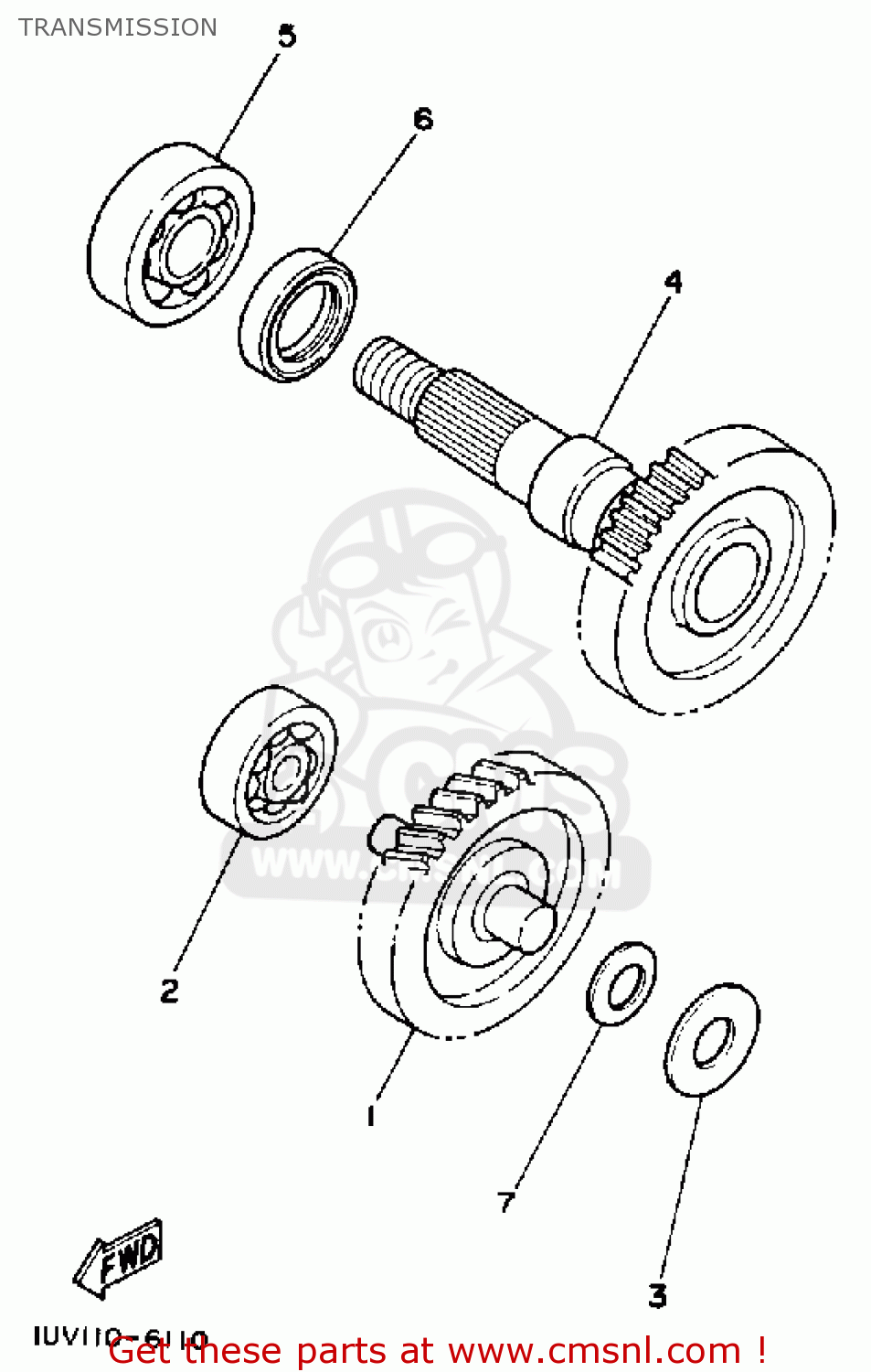 24G1742001 Drive Axle Assy Yamaha buy the 24G1742001 at CMSNL