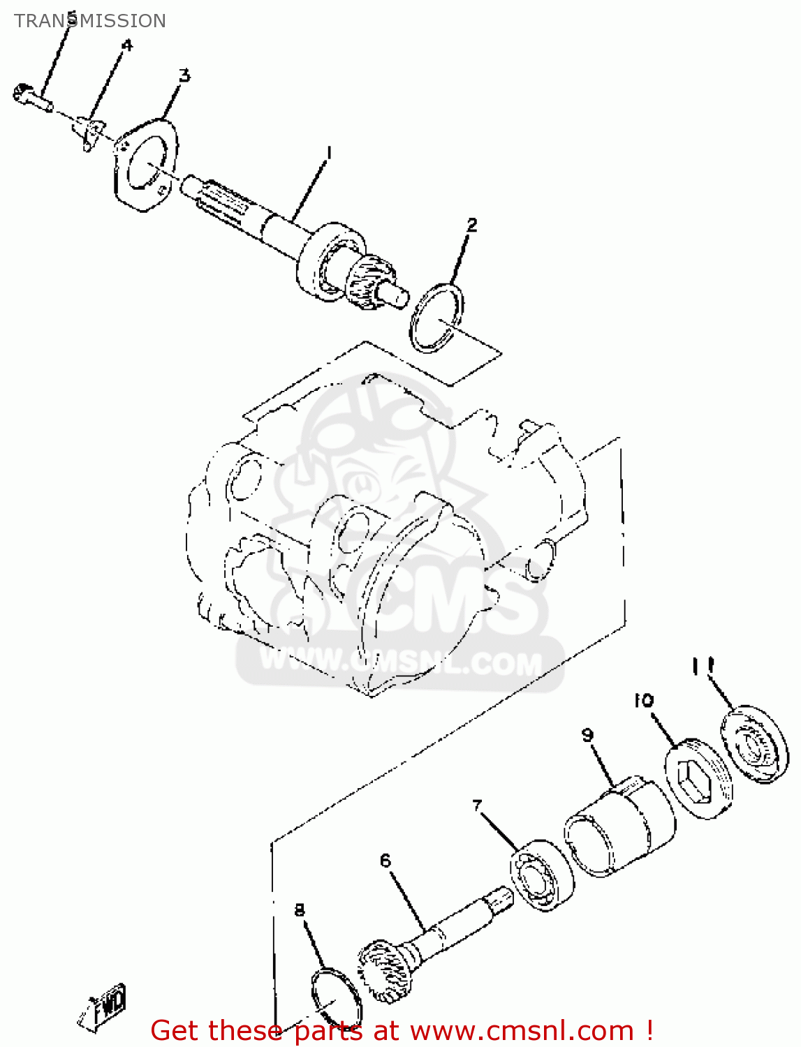 15L1755200 Pinion, Driven Yamaha buy the 15L1755200 at CMSNL
