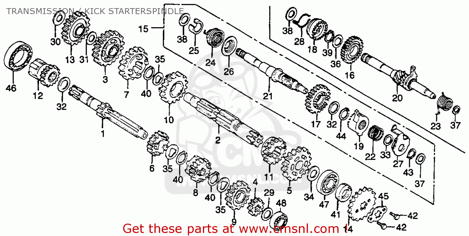 28221397000 Ratchet,starter Honda buy the 28221397000 at CMSNL