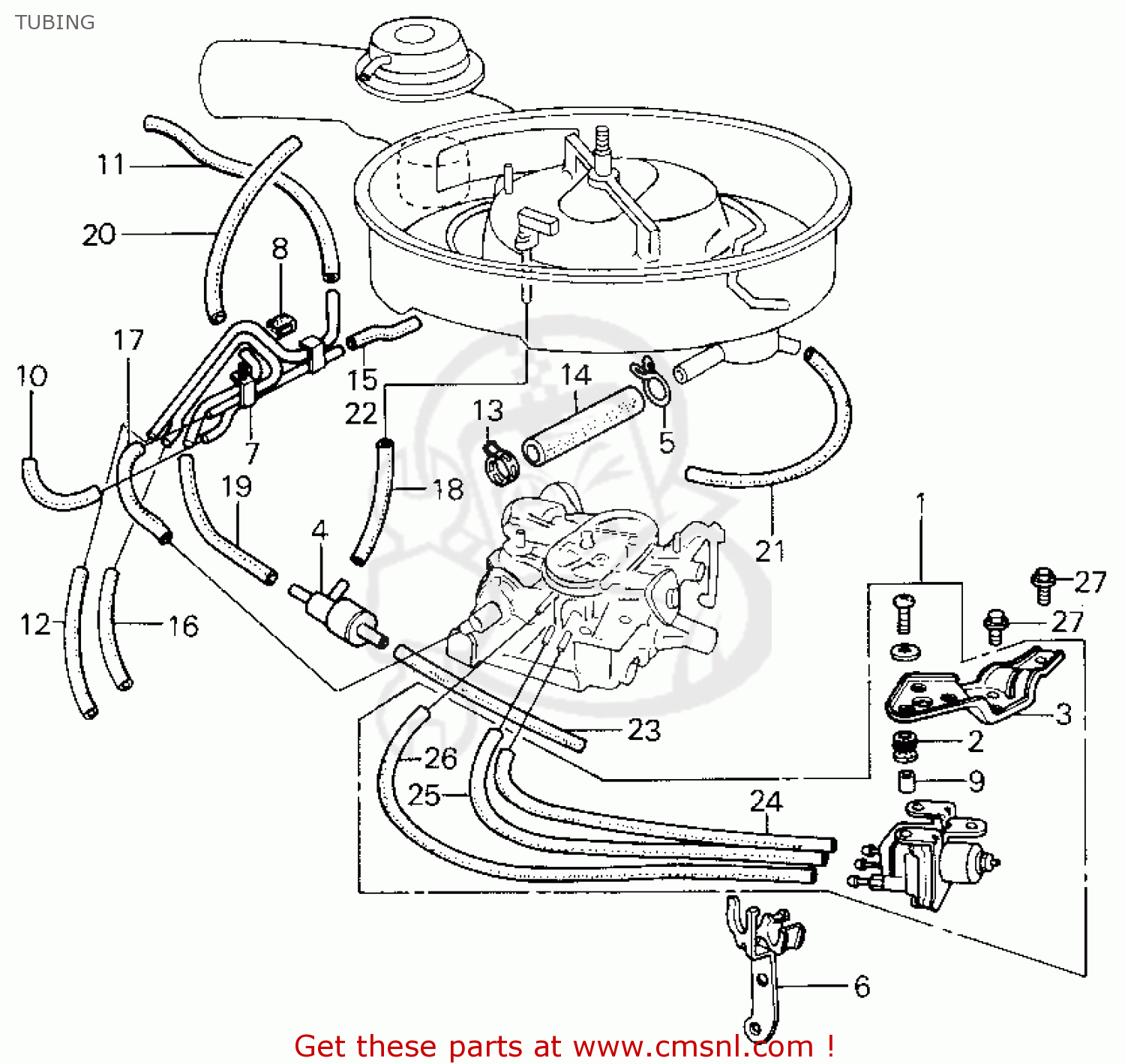 17410PA6662: Pipe B, Install Honda - Buy The 17410-PA6-662 At CMSNL