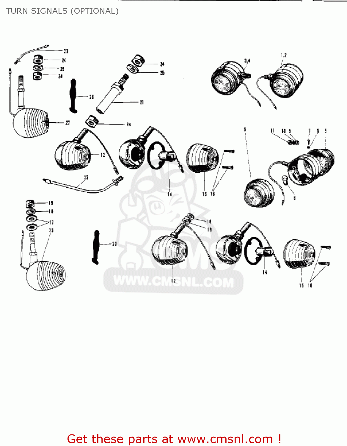 26011006: Wiring Harn-extension Kawasaki - buy the 26011-006 at CMSNL