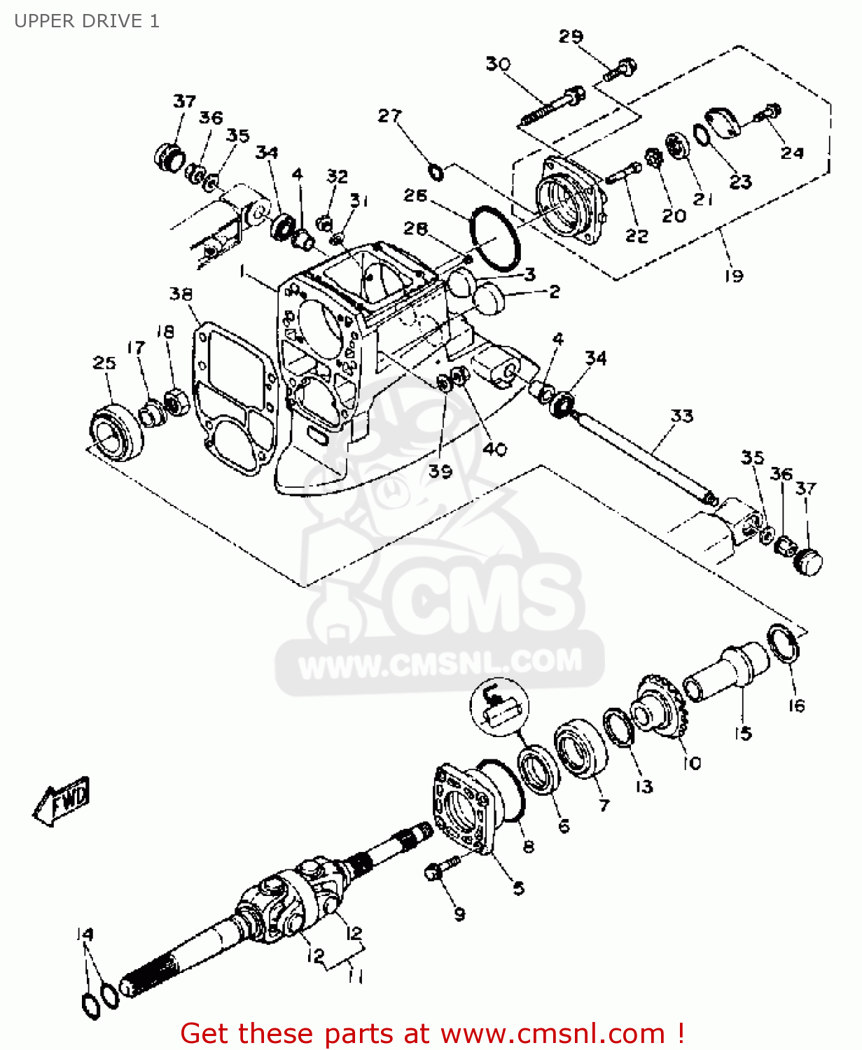 6T54589600 Rotor, Outer Yamaha buy the 6T54589600 at CMSNL