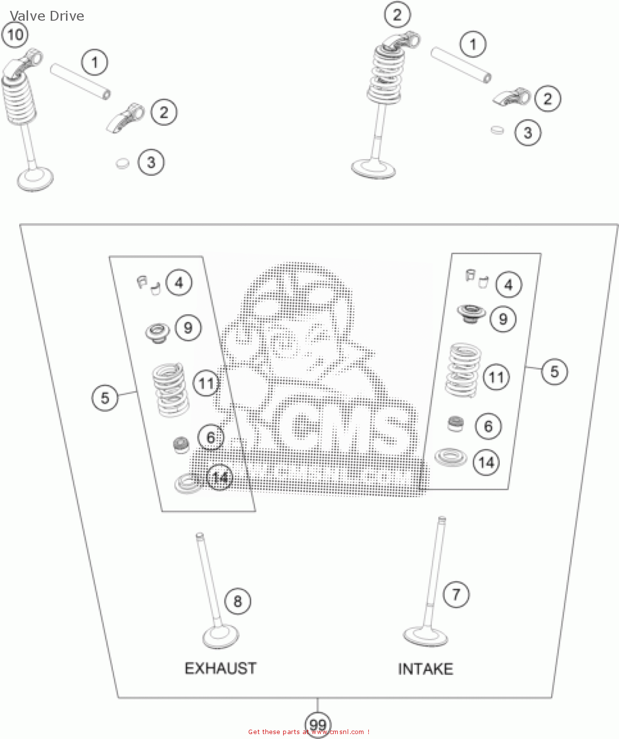 79236132000 Valve Spring Plate Ktm buy the 79236132000 at CMSNL
