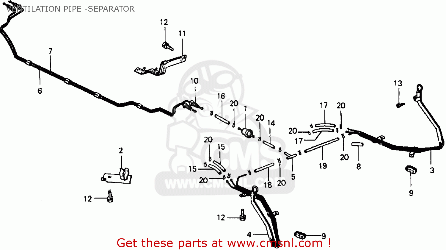 17700663000 Pipe, Fuel Feed Honda buy the 17700663000 at CMSNL