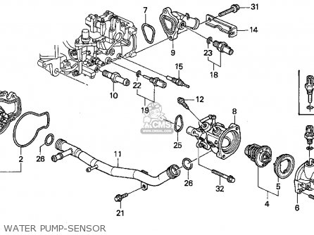 CASE COMP,THERMO for ACCORD E2/V-6 E2 1994 (R) 4DR LX (KA,KL) - order ...