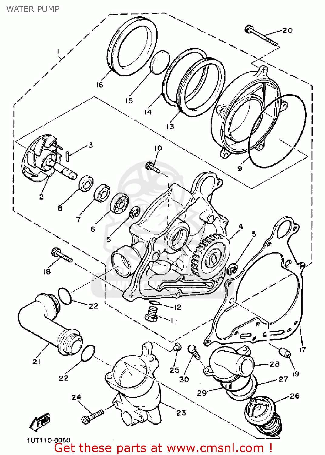 THERMOSTAT ASSY for VMAX1200 1994 (R) USA order at CMSNL